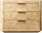 Bardot Burl Closed Nightstand 