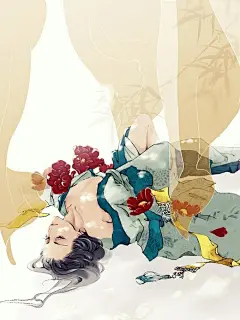 古风 古装美男动漫彩图600张sai手绘人物插画 漫画绘画临摹素材图-淘宝网