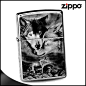 原装正品 打火机zippo正版2012 黑冰狼亦有情 zipoo限量特价型男的世界v5