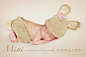 米尼成都新生儿摄影 - 作品展示|女宝宝,新生儿照,满月照 Photo Gallery - Baby Girls
