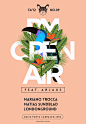 PM Open Air ID : PM it's the first and biggest Open Air in Buenos Aires, Argentina. It takes place in a beautiful space near the river every summer saturdays. For the third season I was commissioned to redesign thieir identity.