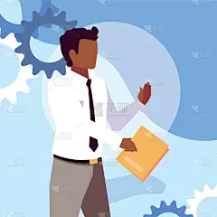 书,男商人,举起手,商务,衣服,分离着色,商务人士,人,专业人员,经理