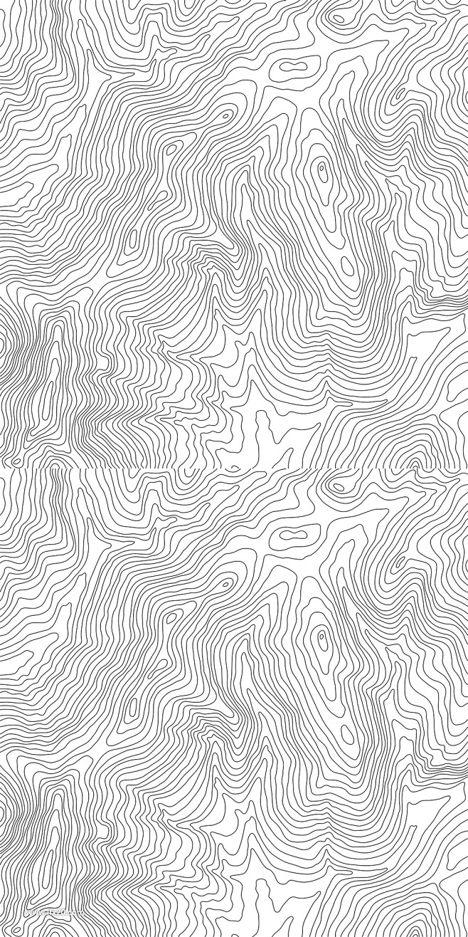 创意等高线线条矢量地形图 (9) 拷贝