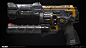 Call of Duty: Black Ops 3 DLC - HLX 4, Caleb Turner : Submachine Gun: Black Ops 3 DLC<br/>Concept - Will Huang<br/>Approved Game Model - Caleb Turner <br/>High Poly Model - Caleb Turner <br/>Game Model UVs and Optimization - Caleb 