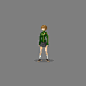 Persona 4 Pixel Characters : Characters from the Atlus game "Persona 4" done in pixel art