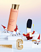 Photo by Clarins Official on November 18, 2023. May be a graphic of perfume, flask, cocktail shaker and text.