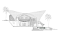 巴厘岛乌拉曼度假酒店 / Inspiral Architecture and Design Studios,立面图