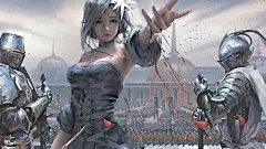 鬼刀 超高清电脑壁纸 原画 冰公主 更多壁纸@猫的树＿