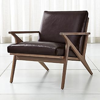 Cavett Leather Wood ...