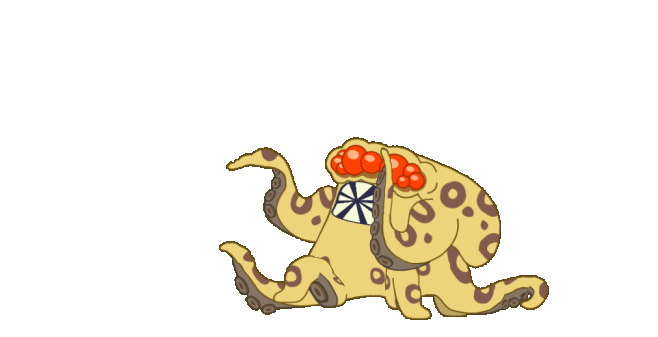 Spine 2d Clip Animation - Monster - crystal,mushroom,octopus图片_游戏_怪兽 小怪 ...