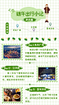 端午节假期旅游出行行程规划手帐
