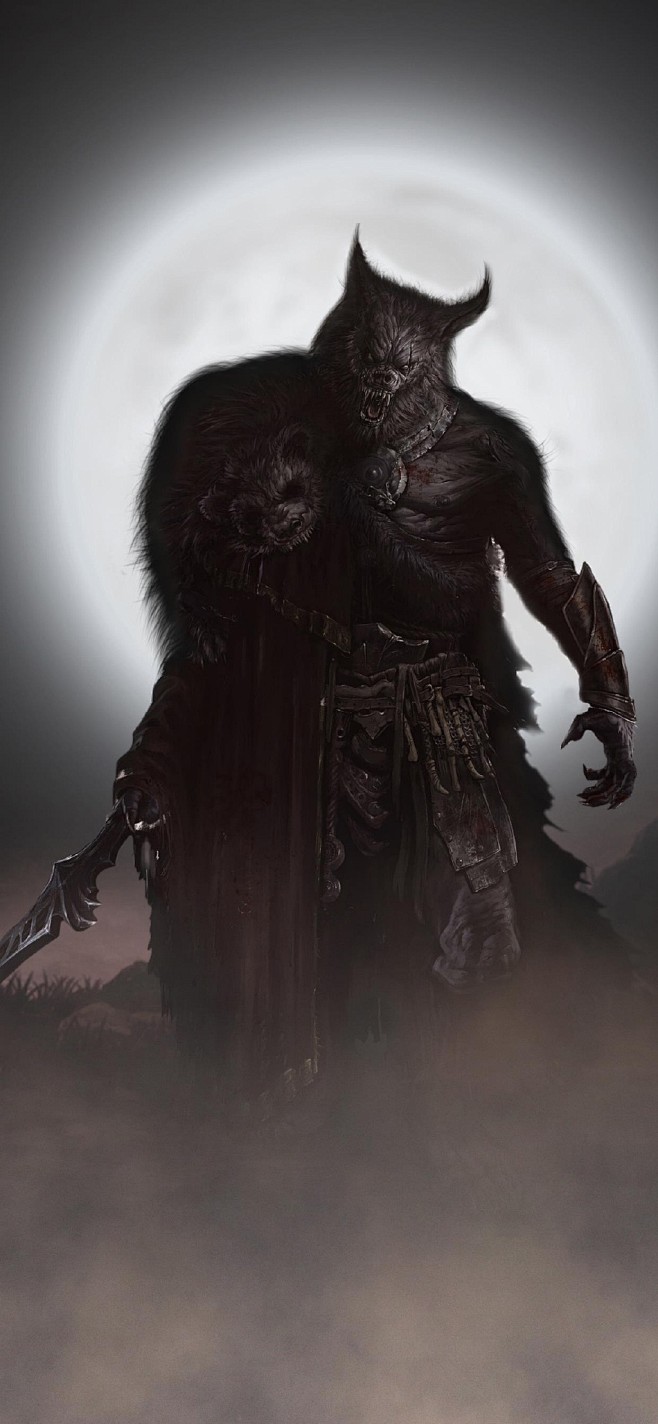 恐怖恶搞妖魔鬼怪手机壁纸原本面目狰狞的鬼怪经过艺术