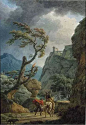 作品气势恢宏 法国18世纪风景画家韦尔内(1714-1789)