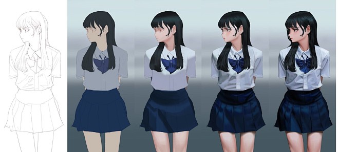 practice drawing, wo...