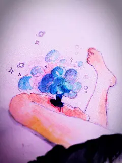 Airis  的插画 伤口上的小宇宙