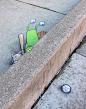 David_Zinn...chalk art #粉笔画#街头艺术#手绘#