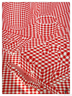樱鬼_Rose采集到桌布/餐具