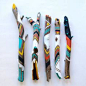 Painted Sticks /// Spirit Sticks by JackReedLA on Etsy, $25.00