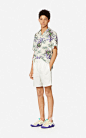 OFF WHITE 'Sea Lily' casual shirt for men KENZO