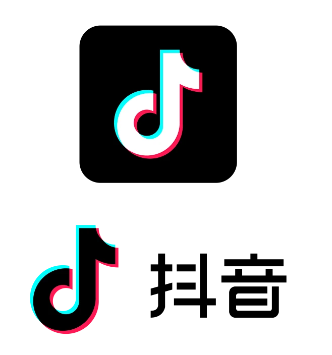 抖音logo PNG 素材 UI icon-花瓣网