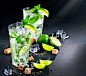 冰块柠檬鸡尾酒写真高清图片 - 素材中国16素材网