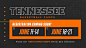 Tennessee Basketball '17-18 on Behance