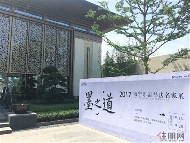 融创九棠府东盟名家书法展开启,楼市资讯,...