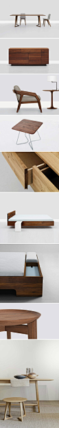 我最喜欢的工作室之一：丹麦Formstelle工作室的家具作品。