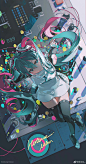 微博@Z3zz_
给kako的本画的g图～ ​​​