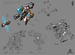 Herman_Ng采集到遊戲 Battleborn角色設定