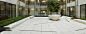 The contemporary courtyard, designed by Landworks Studio, is the centerpiece of the transformation to 200 5th Avenue, a 101 year old historic building off Madison Square Park.