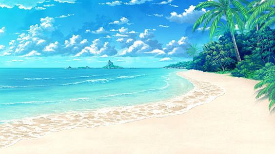 Anime Tropical Beach...