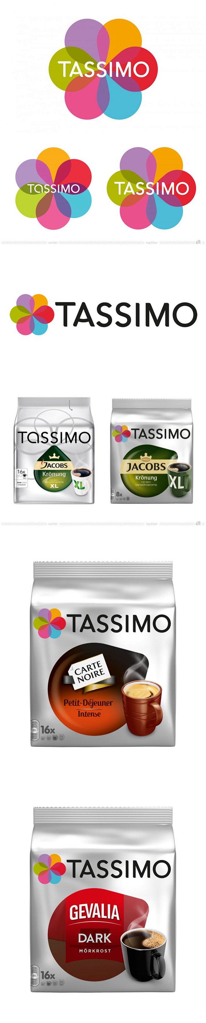 Tassimo 咖啡品牌新形象和新包装设...