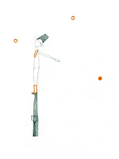 #插画+# 钢笔 + 铅笔 + 拼贴 = 这组简单精致的插画作品 。作者：Laura Bianchi（英国）