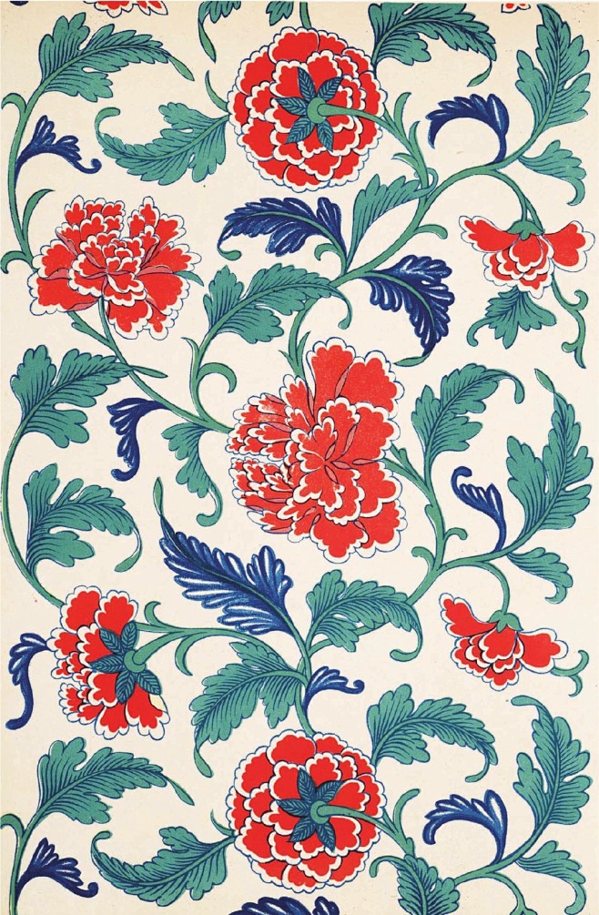 00033-A-7-1-牡丹纹-缠枝画法