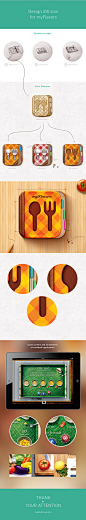 iOS Icon for Cook Book app on Behance