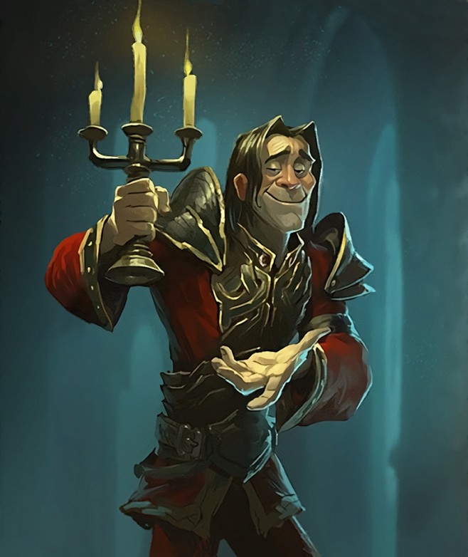 卡拉赞之夜原画莫罗斯