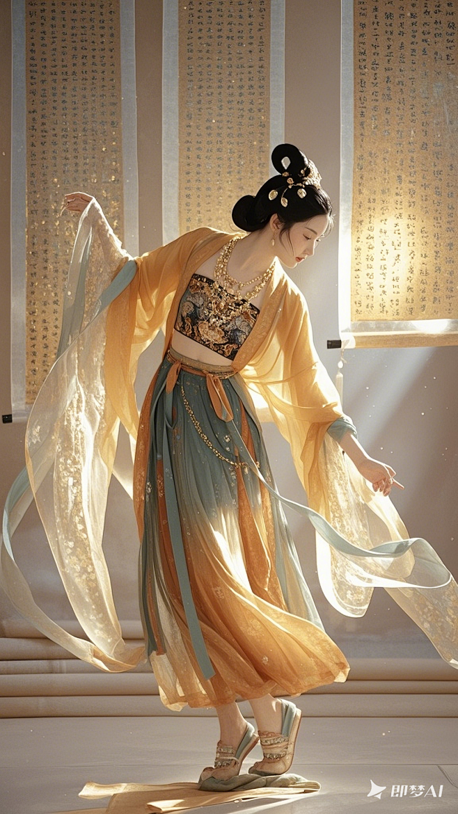 Dunhuang art style, ...