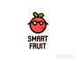 Smart Fruit聪明的水果logo设计欣赏