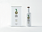 olive oil Packaging green logo Greece brandind typography   Tree  brand