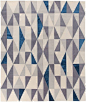 Tapis Diamantina, collection Gio Ponti (Amini Carpets): 