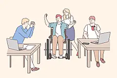简笔画卡通人物插画
