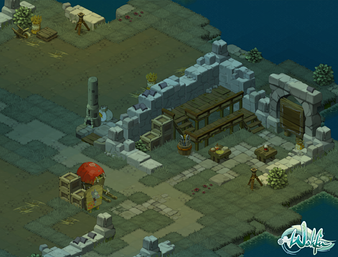 mmorpg 2D ankama wak...