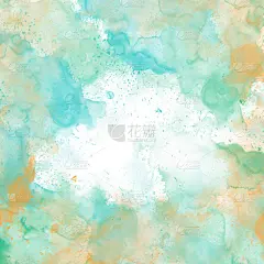 发刷,色彩鲜艳,抽象,背景聚焦,水彩画,自然美,星星,月亮,绘画插图