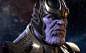 Thanos, smile _z : The Thanos face texture map was made over the weekend.