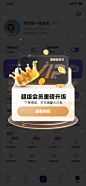 黑金会员vip弹窗UI-设计素材-shejisc.cn
