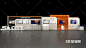 现代 美陈 科技展板3D模型