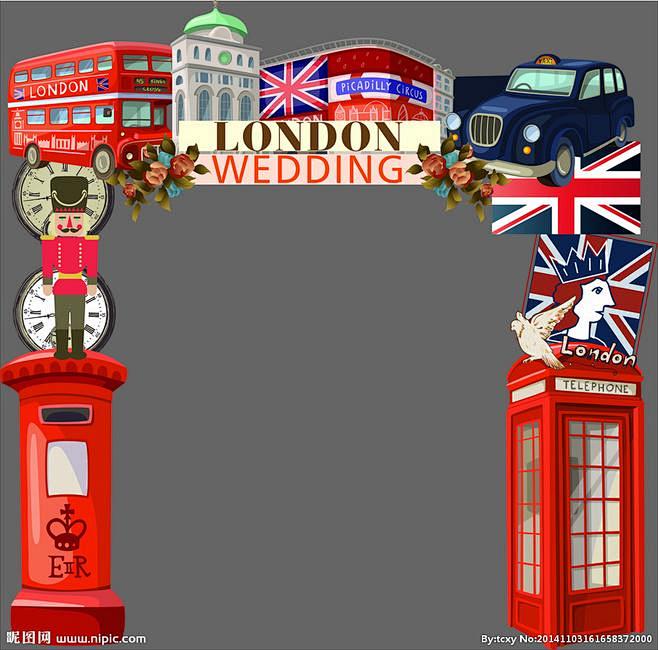 英伦风主题异形KT