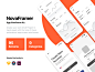 Nova App Wireframe Kit — Figma Resources on UI8
