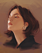 Portrait Study , Alfred Gao